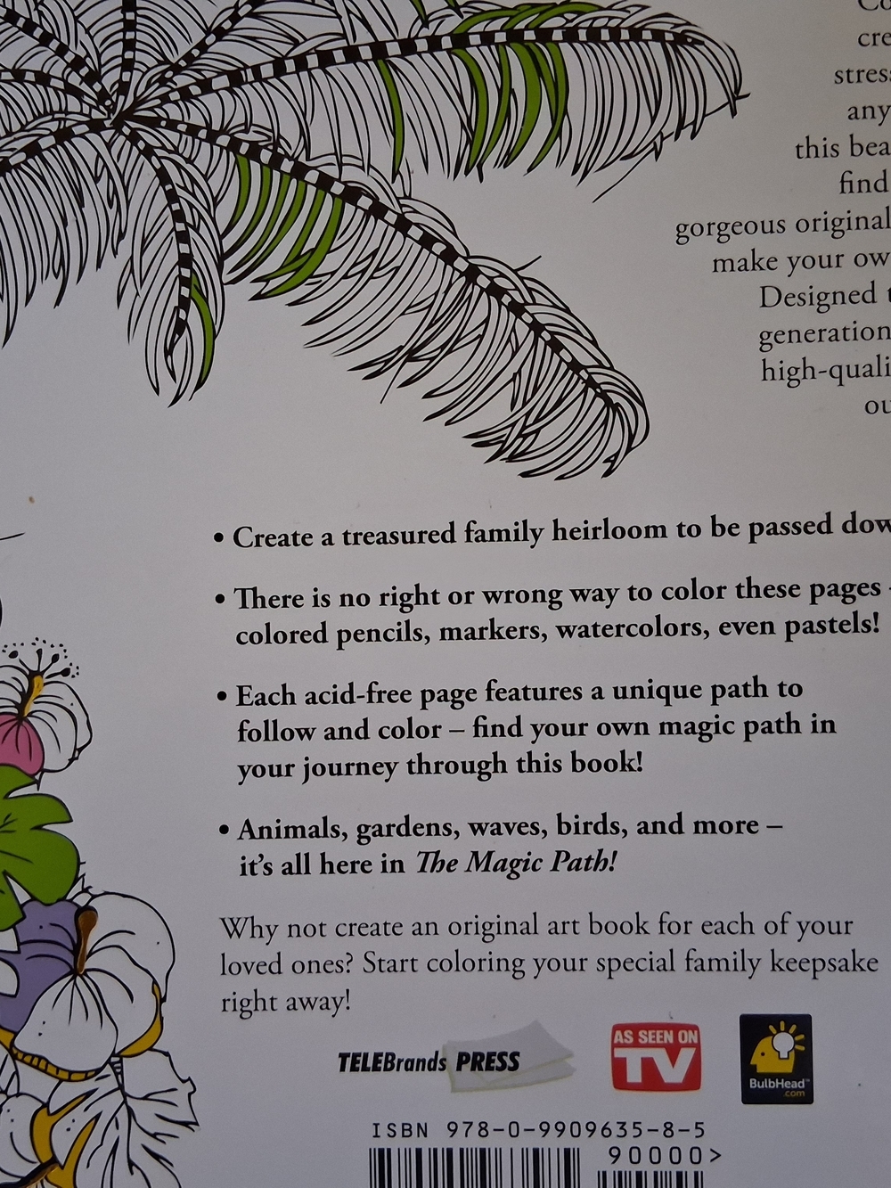 NWT Colorama The Magic Path Coloring Book - Picture 6 of 10